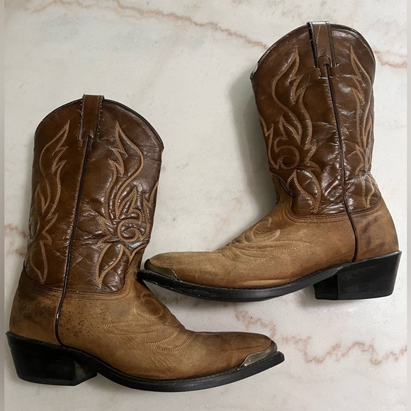 Sage by Abilene Women's Brown Western Boots Cowboy/Cowgirl Boots Size 10M - Picture 5 of 11